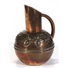Image 1 : Arts & Crafts copper jug embossed with sty…
