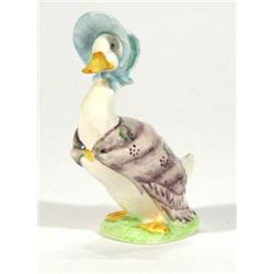 Hand painted Beswick Beatrix Potter 'Jemim…