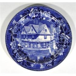 Victorian  Wedgwood blue and white transfe…