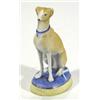 Image 1 : Hand painted 19th century bisque greyhound…
