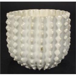 White glazed Copeland porcelain cactus sha…
