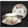 Image 1 : Dresden cup, saucer and side plate, hand p…