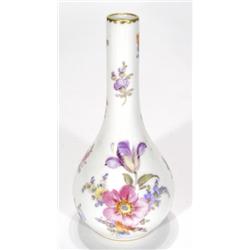 Nymphenburg porcelain bottle vase, hand pa…