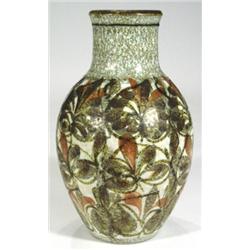 Denby Glyn Colledge stoneware vase, hand p…