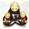 Image 1 : Hand painted Goebels three monk cruet on s…