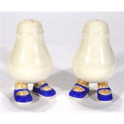 Hand painted Carlton walkingware salt and …