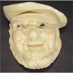 Grays pottery wall mask of a sailor, print…