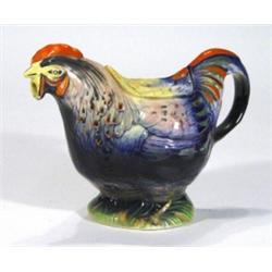 1930's hand painted rooster teapot, marks …