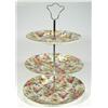 Image 1 : Midwinter floral chintz three tier cakesta…