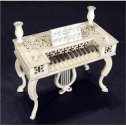 Well detailed carved miniature doll house …