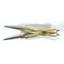 Pair of adjustable brass proportional comp…