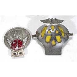 Chrome and red enamel golf one holer radia…