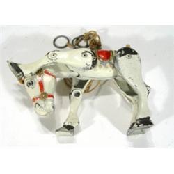 Hand painted cast metal Muffin the Mule pu…