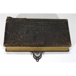 Leather bound album of black and white por…