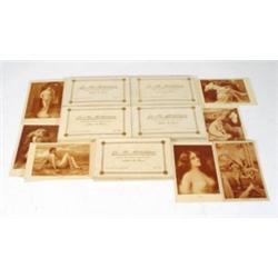 Large quantity of French erotic postcards…