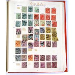Selection of British stamps from Victoria …