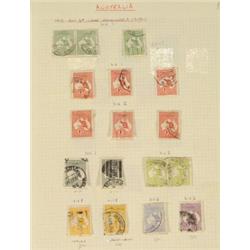 Collection of mainly used Australian stamp…
