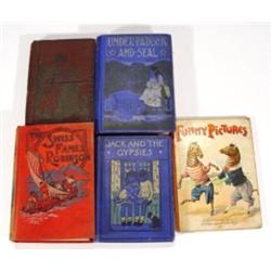 Five children's books including ' Jack and…