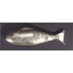 Silver articulated fish vinaigrette with c…