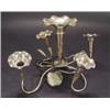 Image 1 : Silver plated four branch Naturalistic epe…