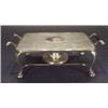 Image 1 : Rectangular silver plated warming plate wi…