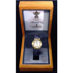 Corum Admiral's Cup 18ct gold gentleman's …