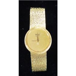 Piaget 18ct gold gentleman's wristwatch, n…
