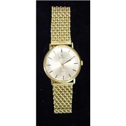 Omega 18ct gold gentleman's wristwatch…