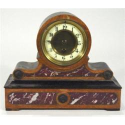 Victorian ebonised and simulated marble wo…