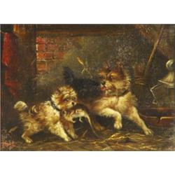 A. Dyke, 1886 - Victorian oil on canvas of…