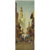 Image 1 : W- Watercolour of Arabic street scene with…