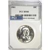 Image 1 : 1961 FRANKLIN HALF DOLLAR PCI SUPERB