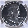 Image 2 : 1955 FRANKLIN HALF DOLLAR NGC PF67