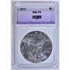 Image 1 : 2012 SILVER EAGLE, APCG PERFECT GEM BU