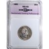 Image 1 : 1883 HAWAII QUARTER, NGP CH BU