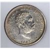 Image 2 : 1883 HAWAII QUARTER, NGP CH BU