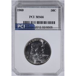 1960 FRANKLIN HALF DOLLAR PCI SUPERB