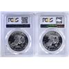 Image 2 : 2 - 1972 S SILVER IKE DOLLARS PCGS PR69