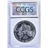 Image 4 : 1987 AMERICAN SILVER EAGLE CCGS PERFECT