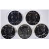 Image 1 : 5-PROOF 1964 KENNEDY HALF DOLLARS