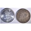 Image 1 : 1878-S XF & 1884-O CH BU MORGAN DOLLARS