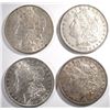 Image 1 : 4 -1879 O MORGAN DOLLARS AU SOME DAMAGE - SEE PICS