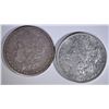 Image 1 : 1880-O MICRO "O" VF & 1897-O CH AU+