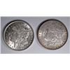 Image 1 : 2 MORGAN DOLLARS: 1921 GEM BU & 1878-S CH BU