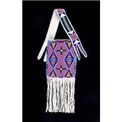 Excellent Sioux Beaded Flat Bag