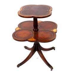 Voss Inn English Style Two Tier Side Table