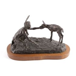 Original Bob Scriver Bronze Sculpture