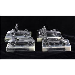 Michael Ricker Pewter Racecar & Driver Collection