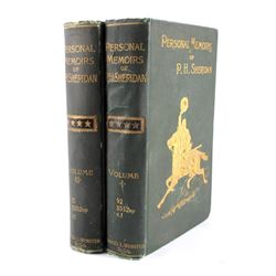 Personal Memoirs of P.H. Sheridan 1st Edition 1888
