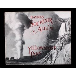 1909 Haynes Souvenir Album Yellowstone Park